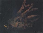 Henri Rousseau Head of Virginia Deer oil painting